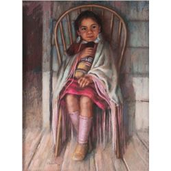 Arlene Hooker Fay, pastel