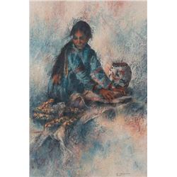 Sherry Gallagher, pastel