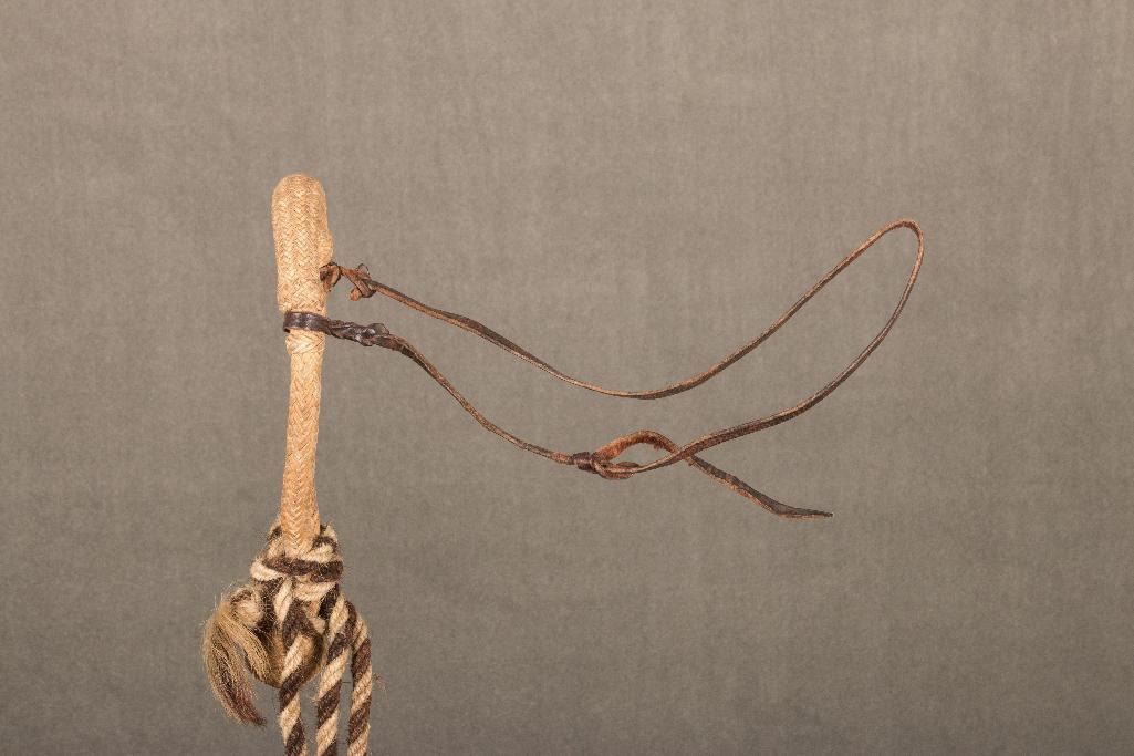 Luis B. Ortega (1897-1995) Braided Rawhide Bosal & Blind Bob Horsehair ...