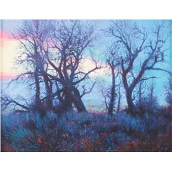 Ty Barhaug, oil on board