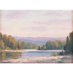 Josh Elliott, oil on board