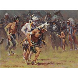 Gary Carter, oil on canvas