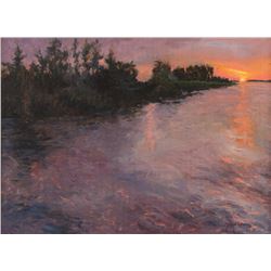 Scott Metherd, three oils