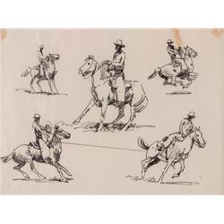 Edward Borein, two works