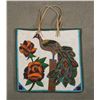 Image 1 : Plateau Fully Beaded Bag, 14.5" x 15"