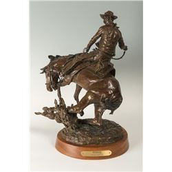 John W. Hampton, bronze