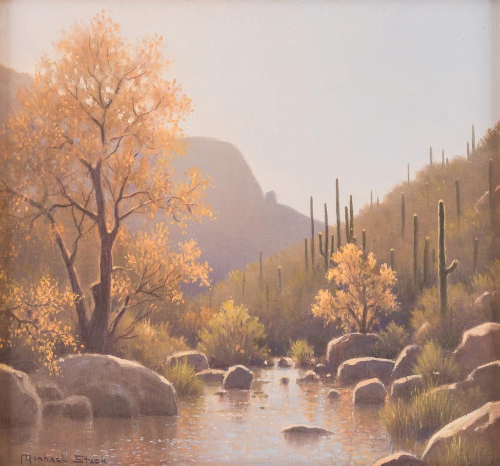 Michael Stack, oil on canvas