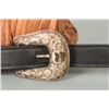 Image 3 : Edward H. Bohlin (1895-1980) Sterling & Gold Buckle Set