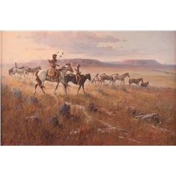 Ted Long, oil on canvas