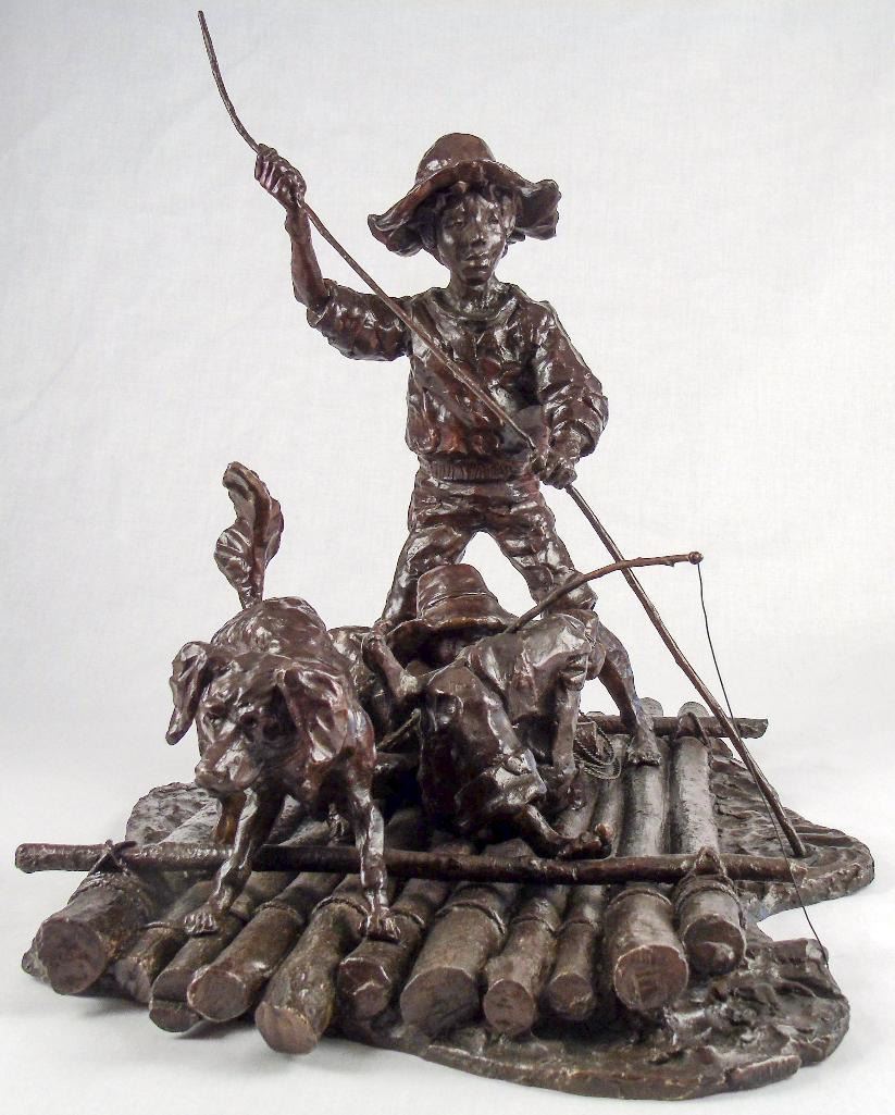 Gary Schildt Set Of Eight Bronzes Gary Schildt Set Of Eight Bronzes