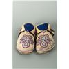 Image 2 : Kiowa Beaded Woman's Moccasins, 9.25" long