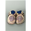 Image 2 : Kiowa Beaded Woman's Moccasins, 9.25" long