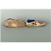 Image 3 : Kiowa Beaded Woman's Moccasins, 9.25" long