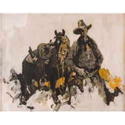 Frank Hoffman, oil on canvas