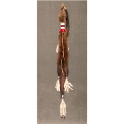 Blackfeet Otter Banner, 50" long