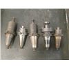 Image 1 : CAT45 Shell End Mill Holders, 5 Total
