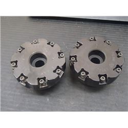 3" Indexable Coolant Thru Face Mills, No Manufacturer Info