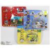 Image 1 : LOT OF 3 KIDS WATCH AND WALLET SET