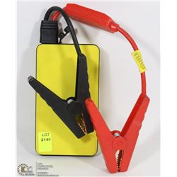 PORTABLE BATTERY PACK & BOOSTER CABLES FOR YOUR