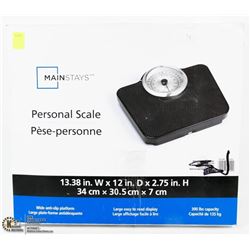 MAINSTAYS PERSONAL SCALE
