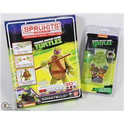 NEW 30PC SPRUKITS DONATELLO POSEABLE MODEL