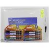 Image 1 : NEW 11"X14" DRY-ERASE BOARD SOLD WITH TWO NEW