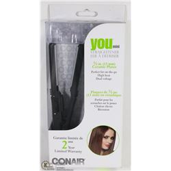 CONAIR YOU MINI CERAMIC PLATE STRAIGHTENER