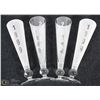 Image 1 : SET OF 4 MILLENNIUM COLLECTION PILSNER GLASSES