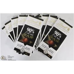 10 LINDT EXCELLENCE 90% CACAO SUPREME DARK
