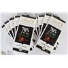 Image 1 : 10 LINDT EXCELLENCE 70% CACAO  DARK CHOCOLATE BARS