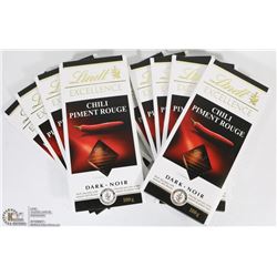 9 LINDT EXCELLENCE CHILI PIMENT ROUGE DARK