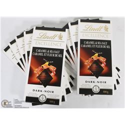 10 LINDT EXCELLENCE CARAMEL & SEA SALT DARK