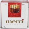 Image 1 : FOUR 200G BOXES OF MERCI ASSORTED CHOCOLATES