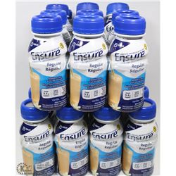CASE OF 24 VANILLA REGULAR ENSURE MEAL