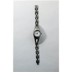 4 - MATTE SILVER TONE RIP CURL LADIES WATCH