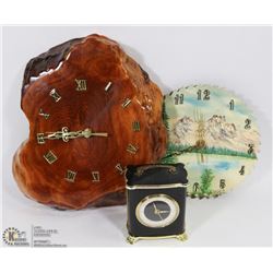 ESTATE THREE CLOCK COLLECTION