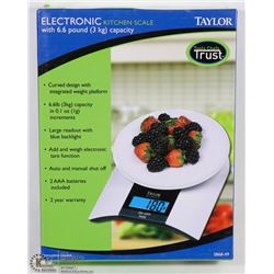 TAYLOR ELECTRONIC KITCHEN SCALE