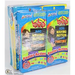 WHAM-O SPLASH METER SOLD WITH POSTER ACTION WAVING