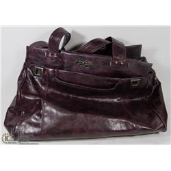 LARGE PURPLE FOXY JEANS HANDBAG