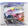 Image 1 : LARGE BAG OF ASSORTED SCISSORS
