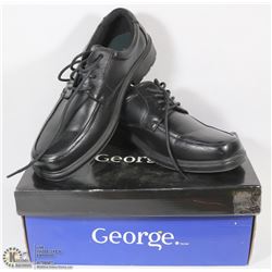 SIZE 7 MENS BLACK DRESS SHOE