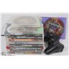 Image 1 : BOX W/11 PS3 GAMES & 1 PS3 CORDLESS,