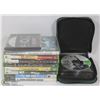 Image 1 : BOX W/21 XBOX-360 GAMES & STORAGE CASE