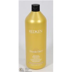 BOTTLE OF REDKIN BLONDE GLAM SHAMPOO 33.8 FL OZ