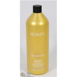 BOTTLE OF REDKIN BLONDE GLAM SHAMPOO 33.8 FL OZ
