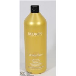 BOTTLE OF REDKIN BLONDE GLAM SHAMPOO 33.8 FL OZ