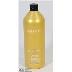 BOTTLE OF REDKIN BLONDE GLAM SHAMPOO 33.8 FL OZ