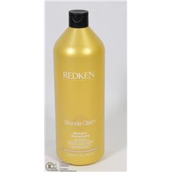 BOTTLE OF REDKIN BLONDE GLAM SHAMPOO 33.8 FL OZ
