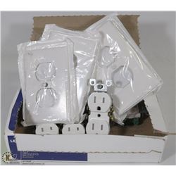 FOUR NEW TAMPER RESISTANT HOUSEHOLD OUTLETS