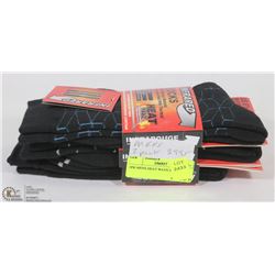 3PK MENS HEAT WAVE SOCKS.